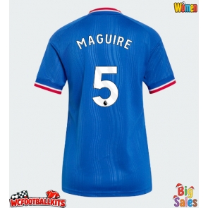 Manchester United Harry Maguire #5 Replica Away Stadium Shirt for Women 2026-27 Short Sleeve